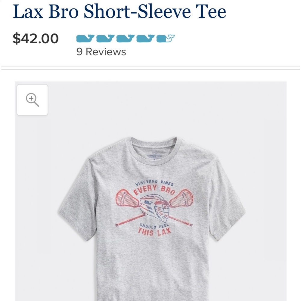 Lax Bro Short-Sleeve Tee, NWT, size XL